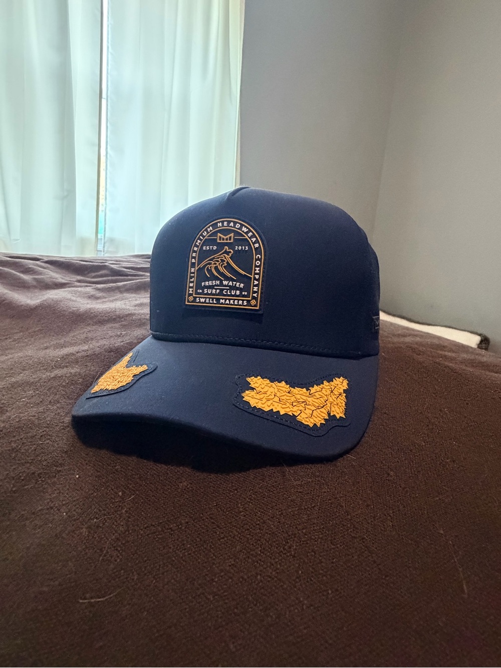 Navy Melin Trucker Hat
